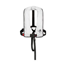 Рятувальний жилет автоматичний 165N з обплетенням, білий