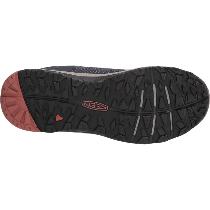 Жіночі трекінгові черевики KEEN Terradora II Vent, 43 EU, Blue Nights Redwood