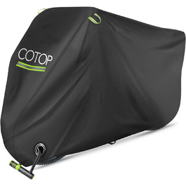 Водонепроникний чохол для велосипеда COTOP 210T Nylon, 200 x 80 x 110 cm, з захистом від крадіжок, для велосипедів, електровелосипедів та ролерів
