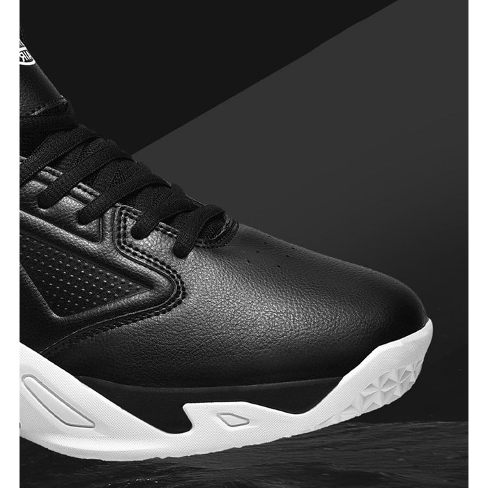 Чоловічі баскетбольні кросівки High Top, чорного кольору (44 EU)