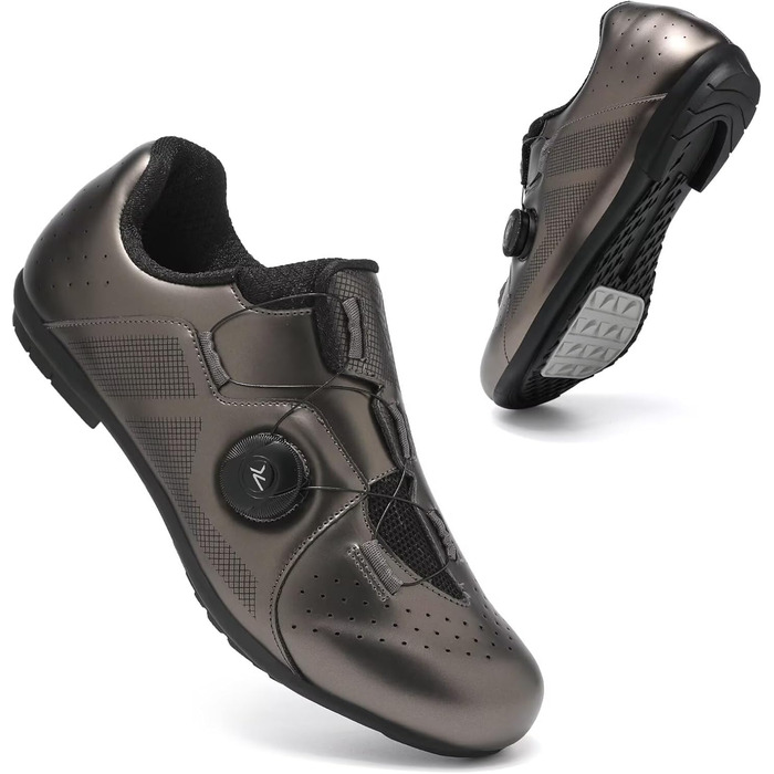 Шкарпетки для шосейної їзди для чоловіків – легкі, дихаючі, сумісні зі штифтами для тривалих заїздів та комфорту протягом дня (46 EU, Bronze)