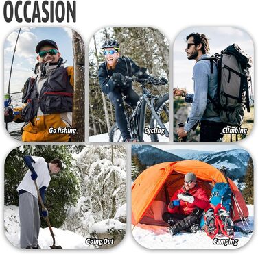 Черевики для хайкінгу Littleplum, чоловічі, трекінгові, легкі, для активного відпочинку, зимові, синього кольору, 39 EU CX