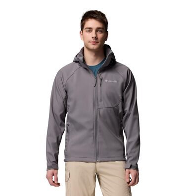 Чоловіча софтшелл куртка Columbia Cascade Ridge III, колір City Grey, розмір XL