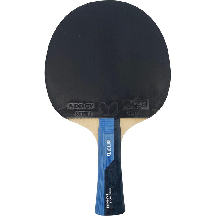 Набір для настільного тенісу Butterfly Timo Boll Sapphire: 2 ракетки, 3 м’ячі, чохол, ITTF Addoy, для хобі та відпочинку