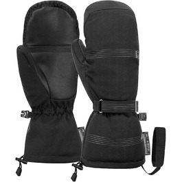 Жіночі лижні рукавиці Reusch Cozy R-Tex XT з пуховою ізоляцією та водонепроникною мембраною, дуже теплі зимові рукавички для снігу, чорні, розмір 7