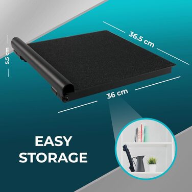 Слант-дошка RPM Power для розтяжки, реабілітації та вправ на гнучкість, лікування плантарного фасціїту, ахіллового сухожилля та інше