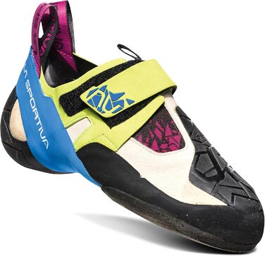 Чоловічі скелелазні туфлі La Sportiva Skwama (36 EU, зелено-блакитні)