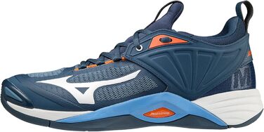 Волейбольне взуття Mizuno Unisex, білий (46 EU, Navy)