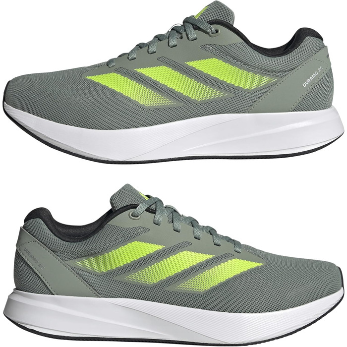 Кросівки adidas Duramo RC Running Silver/Green/Lemon (43 1/3 EU) - Унісекс