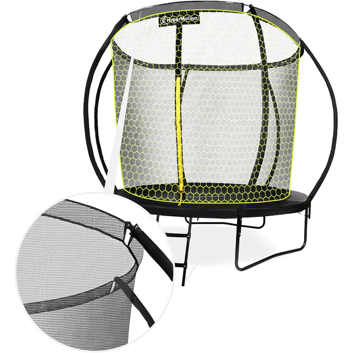 Трамплін гірчастий Hypermotion Outdoor для дітей 244/305/366/430/487 см - Швидковисихаючий, водонепроникний, чудова пружність, для саду (діаметр 244/305/366/430/487 см)