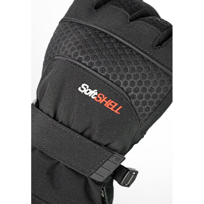 Дитячі зимові лижні рукавички Reusch Connor R-TEX XT, водонепроникні, вітрозахисні, дихаючі, чорні, для хлопчиків і дівчаток, розмір 3.5