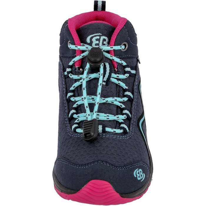 Черевики для трекінгу та хайкінгу Brütting Mädchen Guide, 35 EU, блакитно-рожево-бірюзові