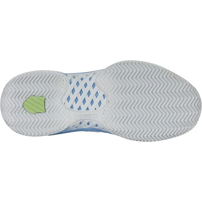 Жіноче тенісне взуття K-Swiss Express Light 3, розмір 38 EU, білий/Dutch Canal Green