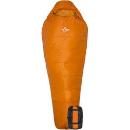 Спальний мішок TETON Sports Altos Ultralight Мумія, помаранчевий - легкий та компактний для кемпінгу