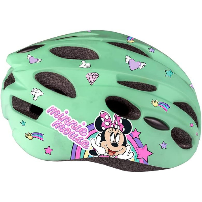 Дитячий велосипедний шолом Disney Minnie Mouse, унісекс, розмір M, багатоколірний
