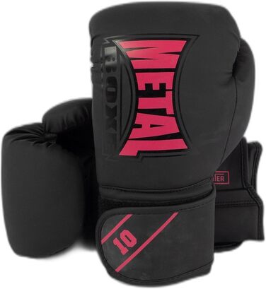 Тренувальні рукавички для боксу METAL BOXE для початківців, рожеві