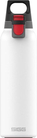 Термос SIGG Hot & Cold One з ситечком для чаю, 0,55 л, ізольована пляшка із нержавіючої сталі, біла, BPA-free, герметична