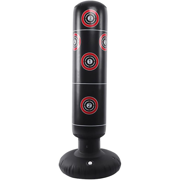 Боксерський мішок Boxsack 160cm, самостійний надувний мішок для боксу, кікбоксингу, ММА, Муай Тай, фітнесу та зняття стресу B/160