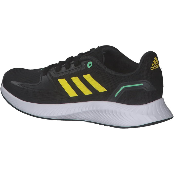Кросівки дитячі Adidas Runfalcon 2.0 чорно-білі (38 2/3 EU)