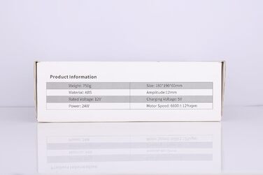 Масажний пістолет Lefity 2600мАг, 30 швидкостей, 6 насадок, USB-C, масажер для шиї, плечей та спини, зелений