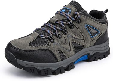 Чоловічі трекінгові черевики для хайкінгу та трейлраннінгу, Outdoor, 38-48 EU (Сірий, 45 EU)