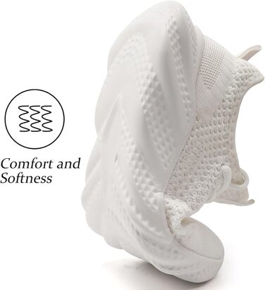 Жіночі кросівки ZGPWZWL: легкі літні спортивні взуття для бігу та повсякденного носіння, білі (37 EU)