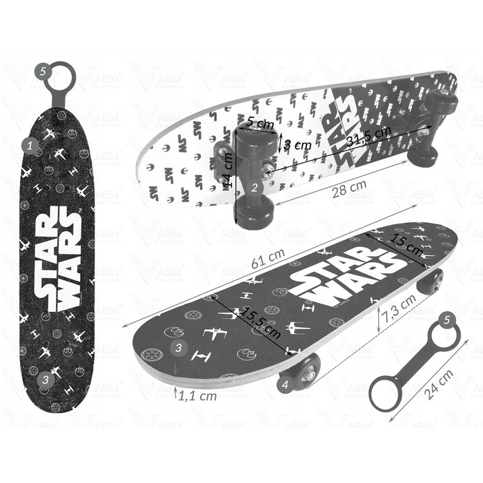 Скейтборд SEVEN Spiderman 9941