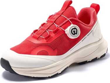 Дитячі кросівки Happy Nochnoc All-MAX для хлопчиків та дівчаток – легкі, дихаючі спортивні кросівки з високою амортизацією для тенісу, відпочинку та тренувань. Кольори: Сакура Роза, Білий, Вогняний Червоний (34 EU)