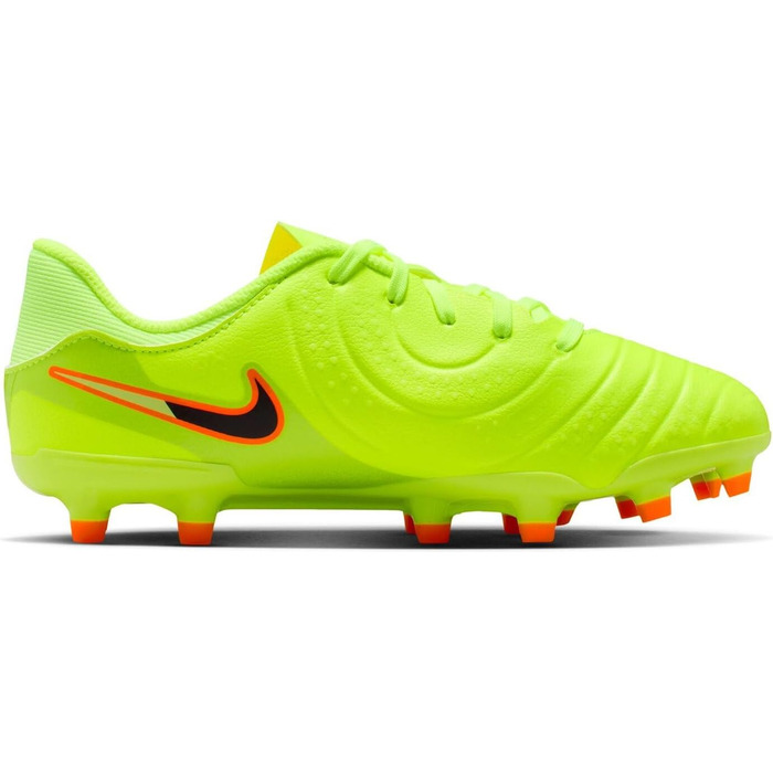 Кросівки футбольні NIKE Legend 10 Academy FG/MG для дітей (38 EU, Volt Black)