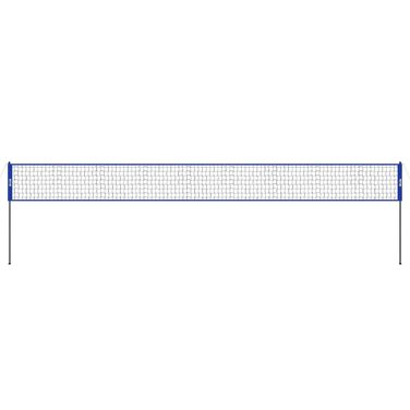 Набір для волейболу VEVOR, регульована висота, 9,7 x 2,4 м, блакитний, портативний, складаний, з м'ячем та сумкою, для саду та пляжу