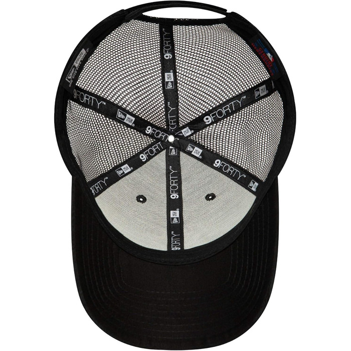 Кепка New Era Milwaukee Bucks 9Forty Snapback чорна, універсальний розмір