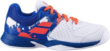 Тенісні кросівки Babolat Pulsion Indoor Jr - білі та сині, 36 EU