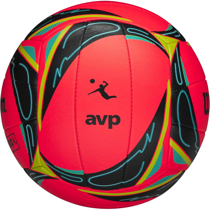 Волейбольний м'яч WILSON AVP GRX для гри на траві, офіційний розмір