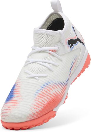 Дитячі футбольні бутси PUMA Future 8 Match Tt + Mid Jr - біло-чорно-червоні, 36 EU