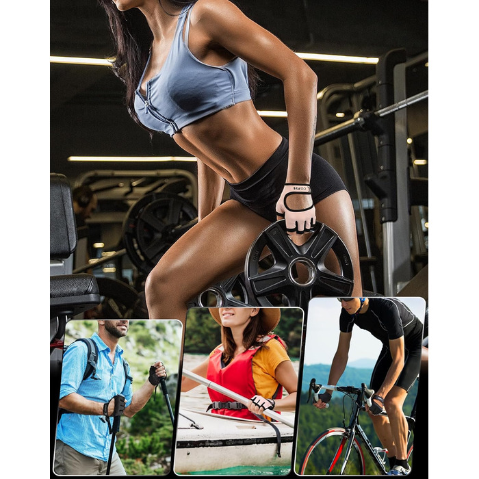 Рукавички для фітнесу COFIT: дихаючі, з підтримкою зап'ястя, для жінок та чоловіків, тренування, важка атлетика, спортзал, бодібілдинг, рожеві, розмір M