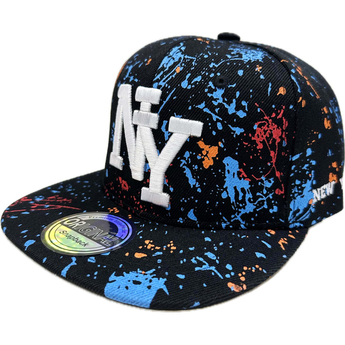 Дитяча кепка SNAPBACK USA J26 для підлітків, чорна, камуфляж, універсальний розмір