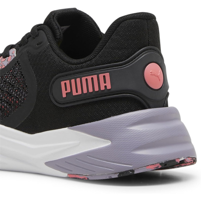 Кросівки для бігу PUMA Disperse XT 3 унісекс, чорні з рожевими акцентами, розмір 39 EU