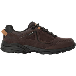 Чоловічі трекінгові черевики Jack Wolfskin Sunset Hike Texapore Low MW, 44 EU, Dark Oak