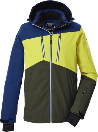 Killtec чоловіча гірськолижна куртка з капюшоном та снігозахистом KSW 306 MN SKI Jckt, водонепроникна, вітронепроникна, дихаюча (S, 00759-dunkelpetrol)