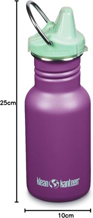 Пляшка для води Klean Kanteen Classic Narrow 355 мл, фіолетова, з нержавіючої сталі