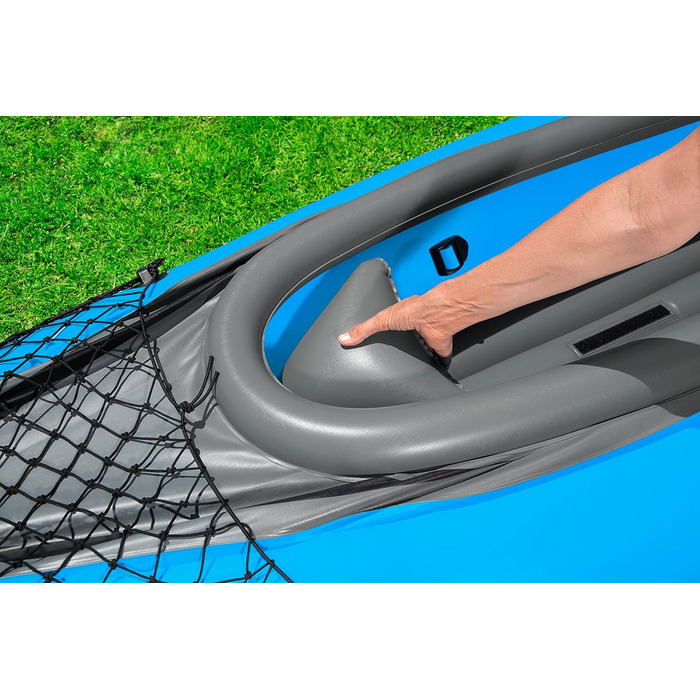 Надувний каяк Bestway Hydro-Force Cove Champion X2, 331x88x45 см, комплект з веслами і насосом