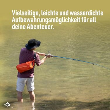 Водонепроникний мішок Sea to Summit Dry Bag L 13L - Olive Green - для походів та паділбордингу