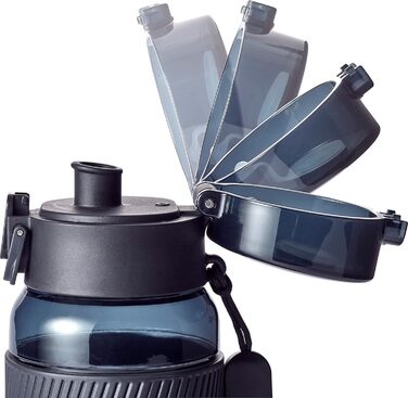 Фляга для води ZWILLING Tritan, 680 мл, темно-зелена, без BPA, для фітнесу, офісу та відпочинку