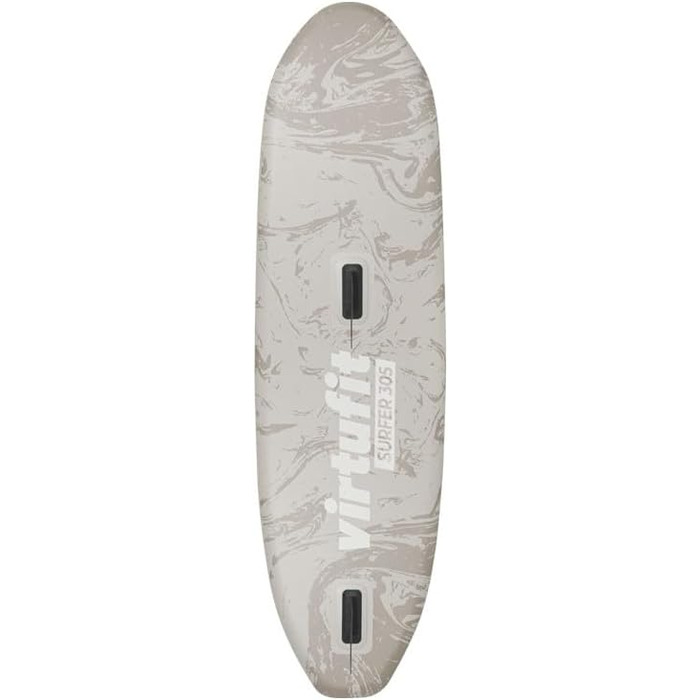 Надувна сап-дошка Virtufit Surfer 305 з вітрилом, помаранчева/бірюзова/бежева, комплект аксесуарів