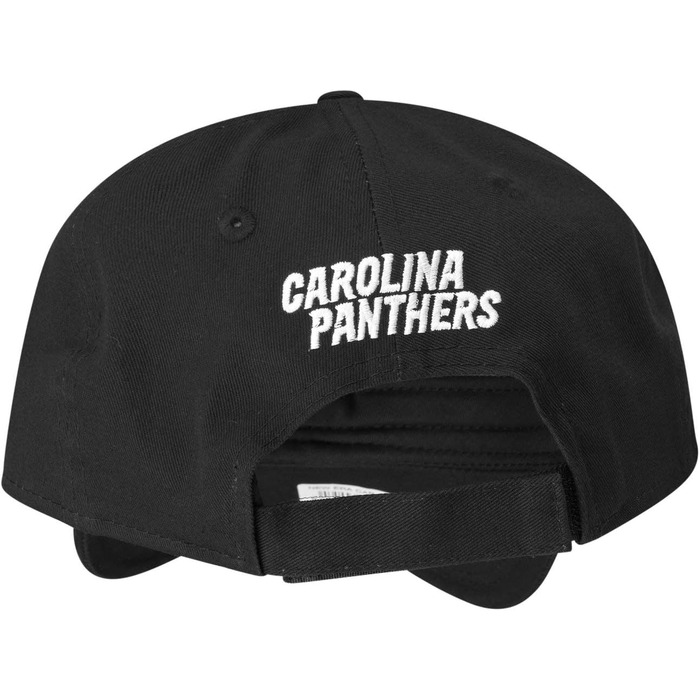 Кепка New Era 9Forty Adjustable NFL Carolina Panthers - чорно-біла