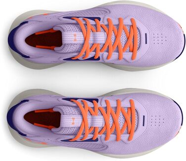 Кросівки баскетбольні Under Armour Ua Lockdown 6 для дітей, білі, кольори: фіолетовий, синій, помаранчевий