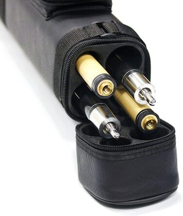 Кейс для більярдних київ F Fityle: переносна сумка-органайзер на 2 кийки, 1/2 снукер, з відділенням для аксесуарів