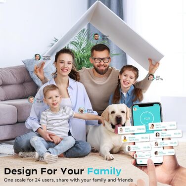 Електрична вага для вимірювання жиру та м'язової маси CHWARES. Цифрова вага з аналізом складу тіла, великий дисплей, 15 показників, до 180 кг, чорний колір