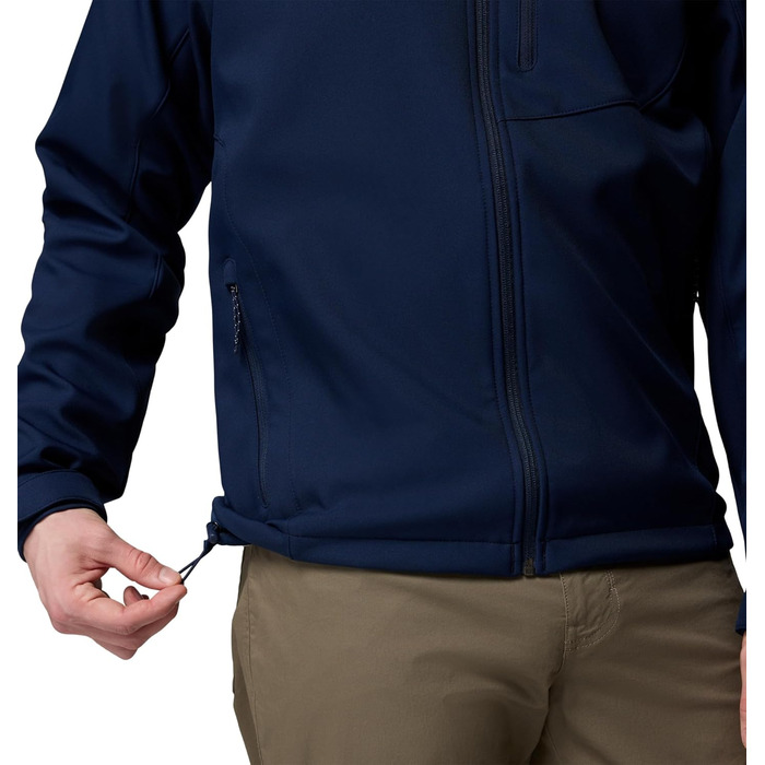 Чоловіча софтшелл куртка Columbia Cascade Ridge III, темно-синя (Collegiate Navy), розмір XXL