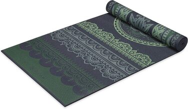 Йога мат Gaiam Premium 6 мм – двосторонній, товстий, неслизький, для йоги, пілатесу та вправ на підлозі (172,7 x 61 x 6 мм)